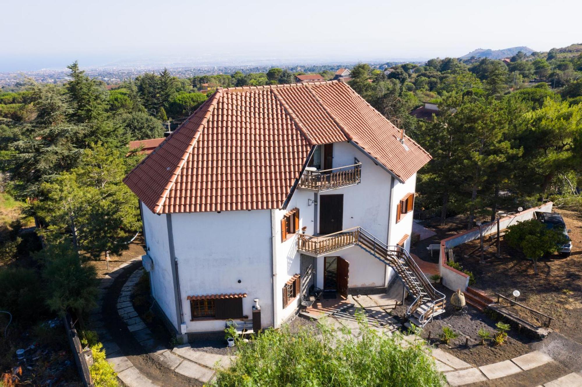 Villa Joele Nicolosi Bagian luar foto